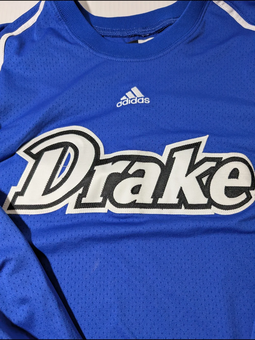 adidas Drake Long Sleeve Game Used Warm Up Jersey!!